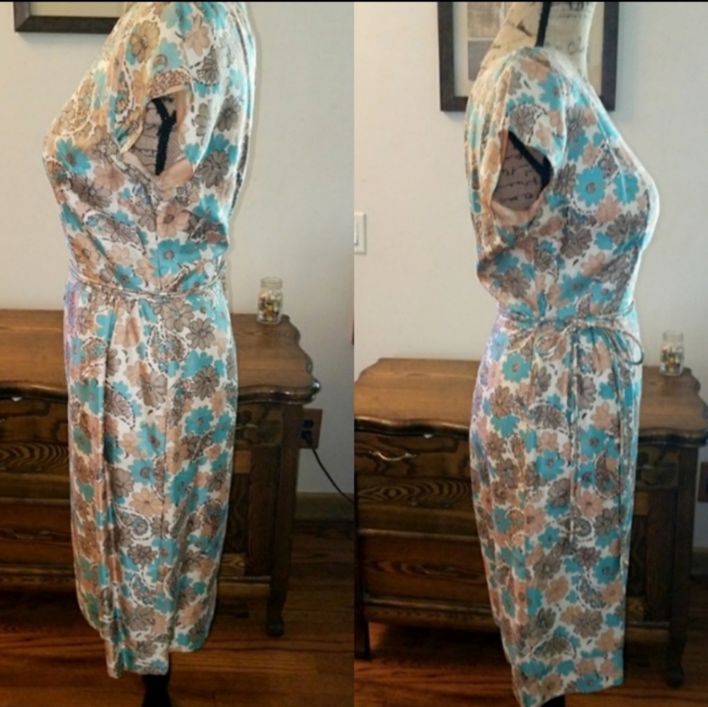One of a kind Mid late 50's vintage Madmen dress - Picture 8 of 12